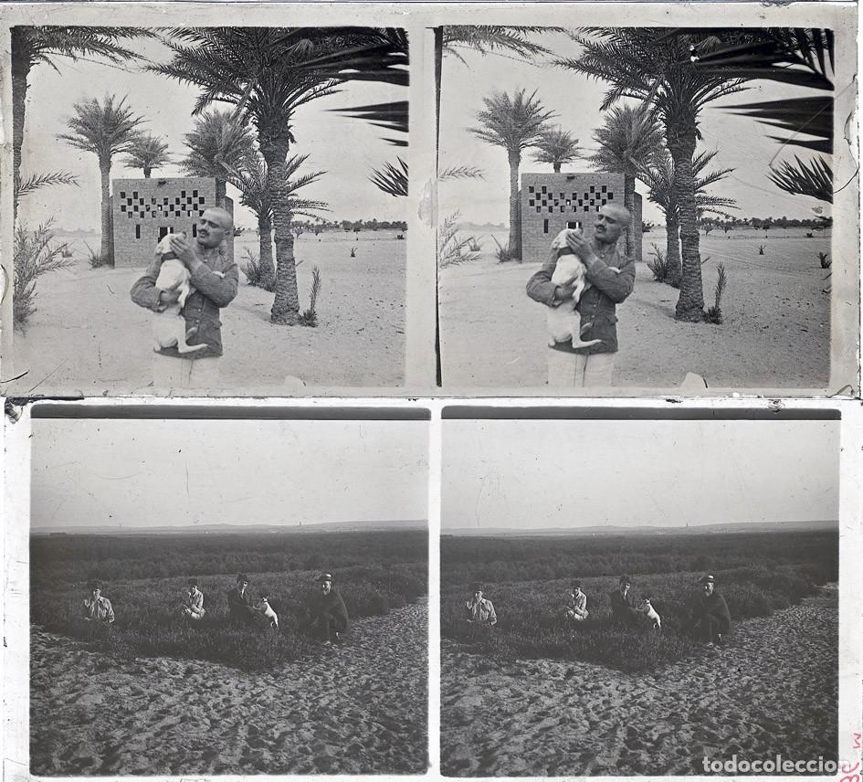 Fotograf&iacute;a antigua: LOTE DE 18 ESTEREOSCOPICAS DE CRISTAL CON SU CAJA FORMATO 6 x 13 CM.