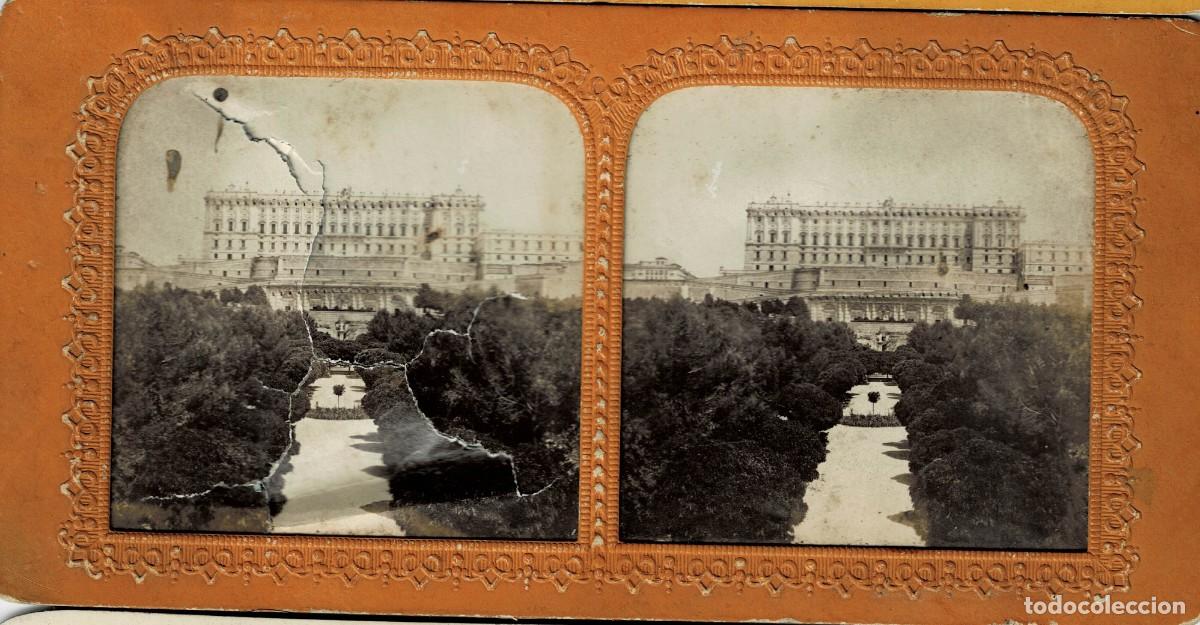 Fotograf&iacute;a antigua: FOTOGRAF&Iacute;A ESTEREOSCOPICA MADRID. PALACIO REAL. P-ESTEO-409