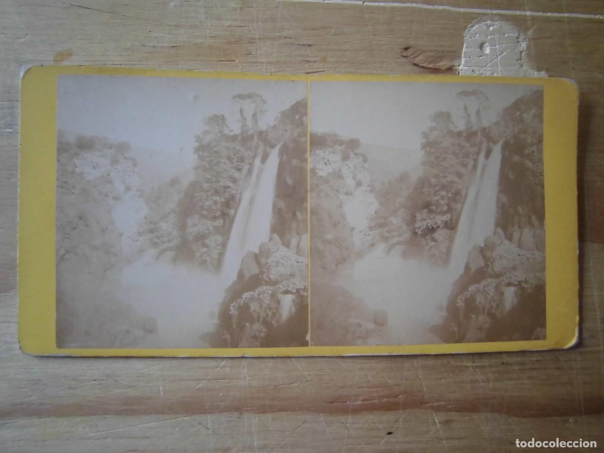 Fotograf&iacute;a antigua: ANTIGUAS FOTOGRAF&Iacute;AS GRAN CASCADA TIVOLI ITALIA