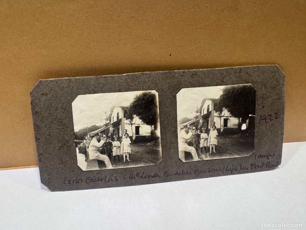 Alte Fotografie: FOTOGRAF&Iacute;A ESTEROSC&Oacute;PICA ORIGINAL A&Ntilde;OS 20-30 / COMPRA MIN&Iacute;MA 5 &euro; (LOTE 3)
