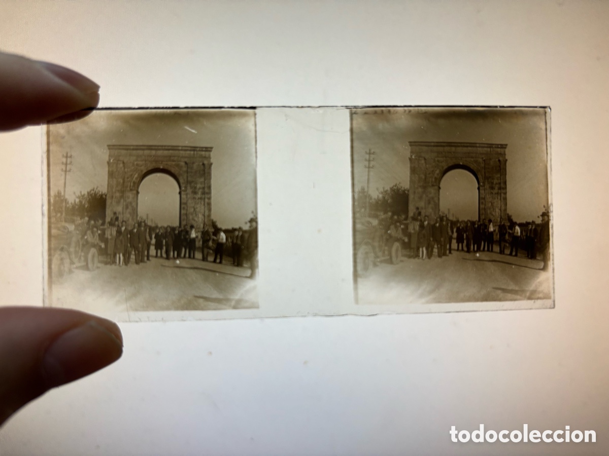Fotograf&iacute;a antigua: TARRAGONA, 5 PLACAS ESTEREOSCOPICAS, POSITIVO EN CRISTAL - c.1920