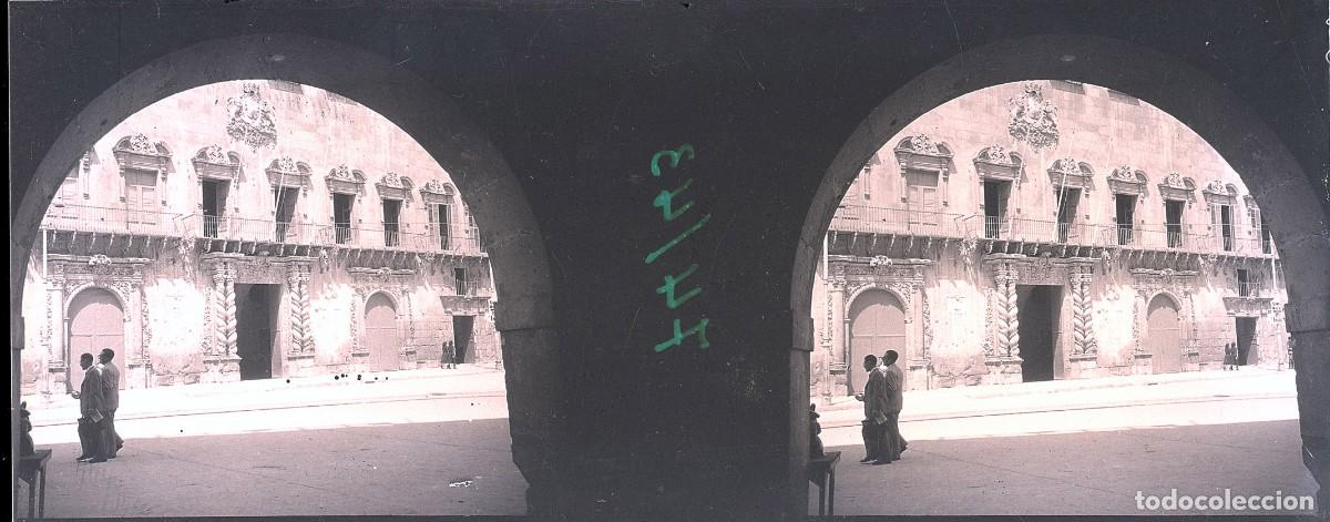 Fotograf&iacute;a antigua: ALICANTE ESTEREOSCOPICA NEGATIVO DE CRISTAL4.5 X 10.7 CM.