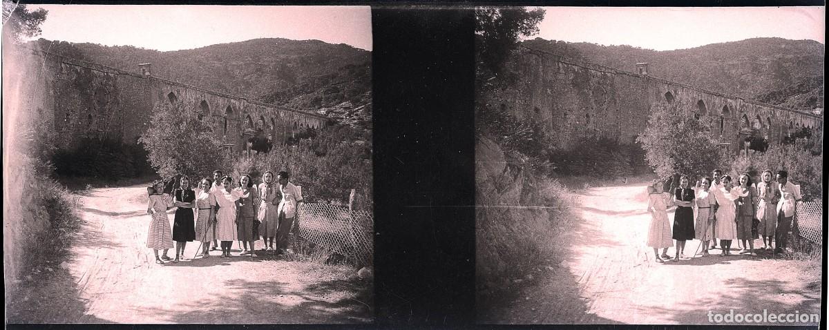 Fotograf&iacute;a antigua: PORTA COELI VALENCIA NEGATIVO DE CRISTAL 4.5 X 10.7 CM.