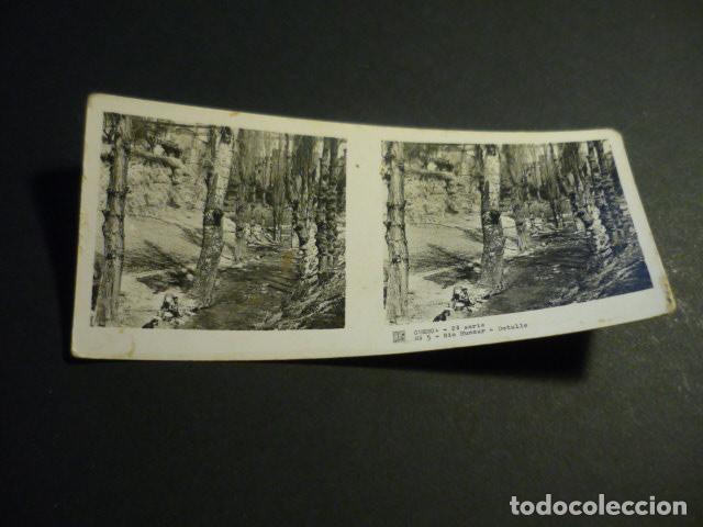 Fotograf&iacute;a antigua: CUENCA ANTIGUA VISTA ESTEREOSCOPICA 6 X 13 CM
