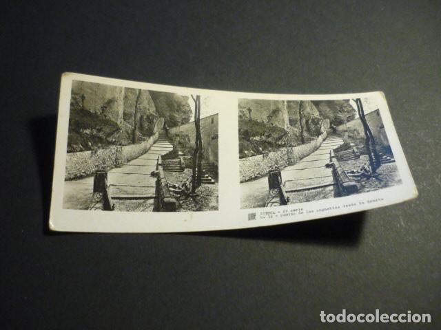 Fotograf&iacute;a antigua: CUENCA ANTIGUA VISTA ESTEREOSCOPICA 6 X 13 CM