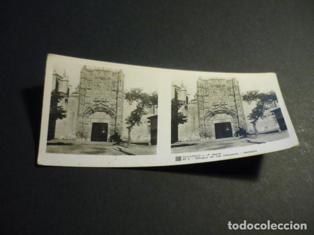 Fotograf&iacute;a antigua: VALLADOLID ANTIGUA VISTA ESTEREOSCOPICA 6 X 13 CM