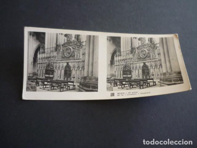 Fotograf&iacute;a antigua: TOLEDO ANTIGUA VISTA ESTEREOSCOPICA 6 X 13 CM
