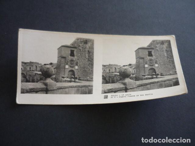 Fotografia antica: TOLEDO ANTIGUA VISTA ESTEREOSCOPICA 6 X 13 CM
