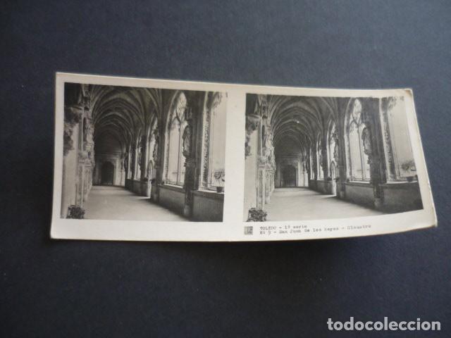 Fotografia antica: TOLEDO ANTIGUA VISTA ESTEREOSCOPICA 6 X 13 CM