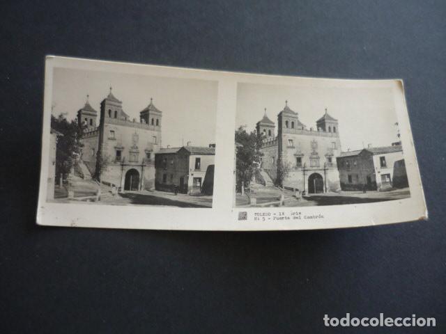 Fotografia antica: TOLEDO ANTIGUA VISTA ESTEREOSCOPICA 6 X 13 CM