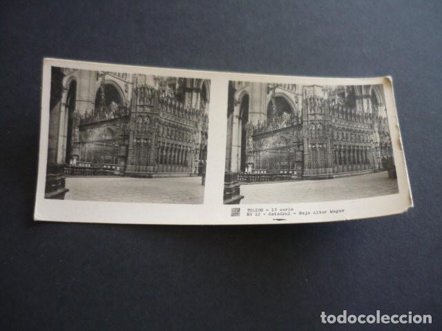 Fotografia antiga: TOLEDO ANTIGUA VISTA ESTEREOSCOPICA 6 X 13 CM