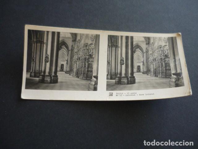 Fotografia antica: TOLEDO ANTIGUA VISTA ESTEREOSCOPICA 6 X 13 CM