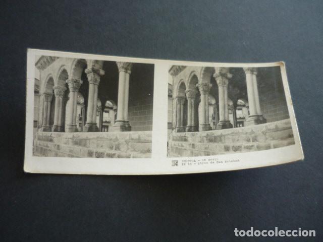 Fotografia antica: SEGOVIA ANTIGUA VISTA ESTEREOSCOPICA 6 X 13 CM