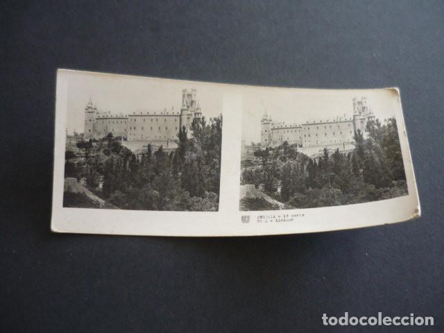 Fotografia antica: SEGOVIA ANTIGUA VISTA ESTEREOSCOPICA 6 X 13 CM