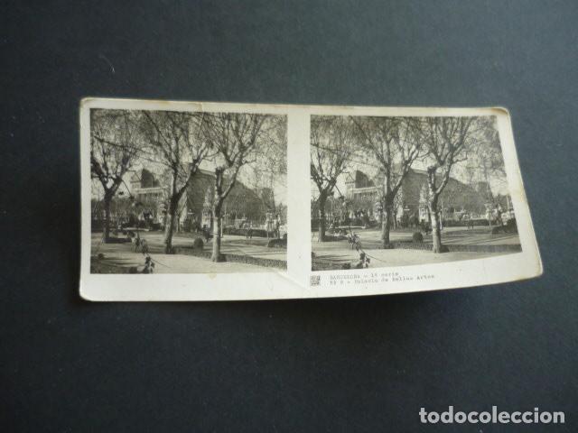 Fotograf&iacute;a antigua: BARCELONA ANTIGUA VISTA ESTEREOSCOPICA 6 X 13 CM