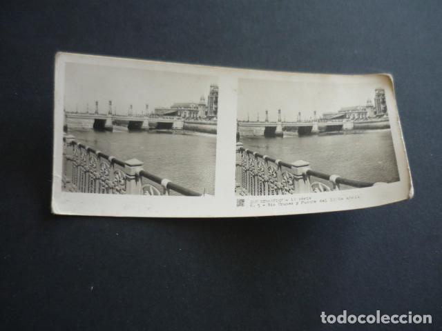 Fotograf&iacute;a antigua: SAN SEBASTIAN ANTIGUA VISTA ESTEREOSCOPICA 6 X 13 CM