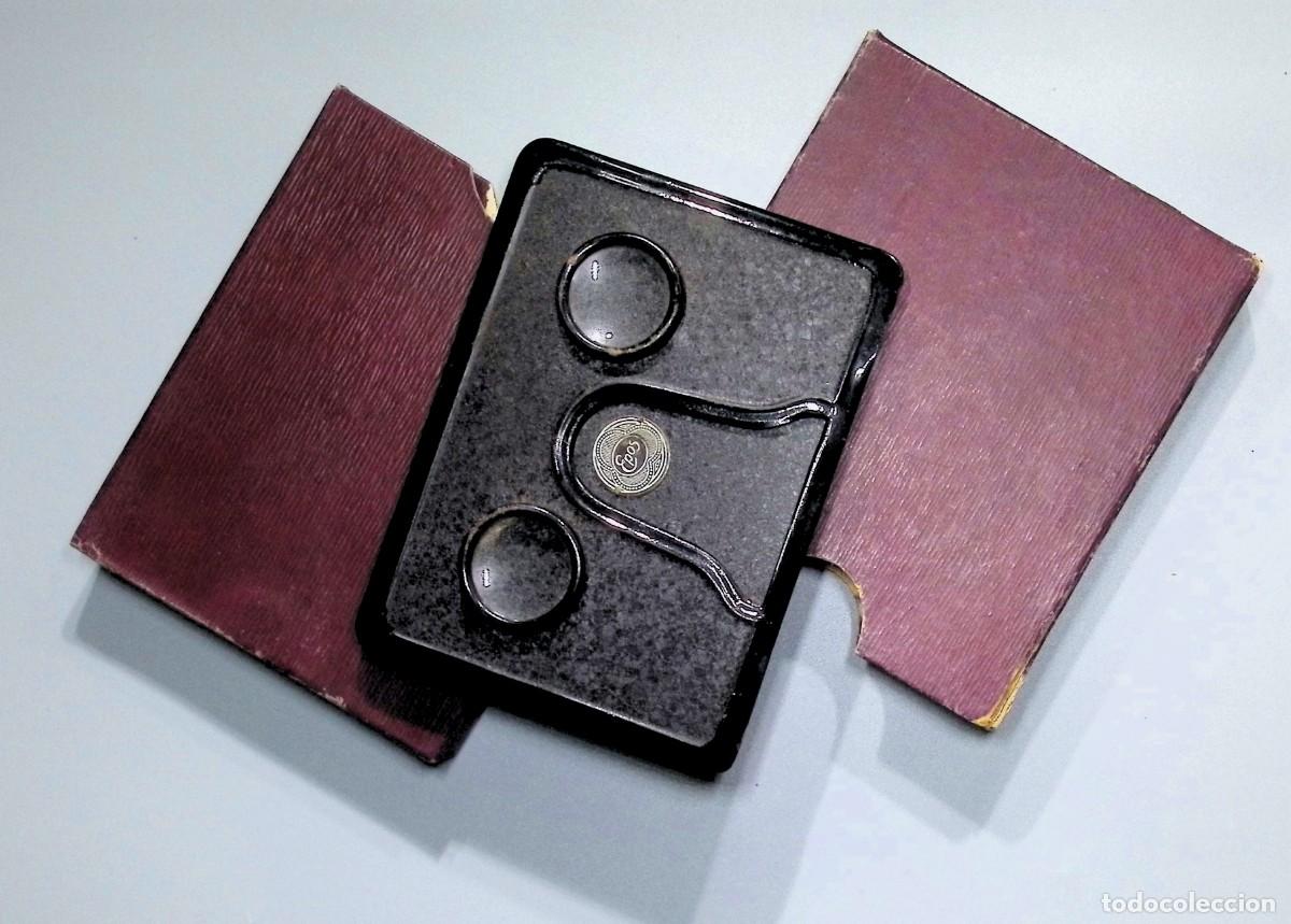 Fotograf&iacute;a antigua: Frankfurt del Main Conjunto de 10 fotograf&iacute;as estereosc&oacute;picas, con visor port&aacute;til plegable