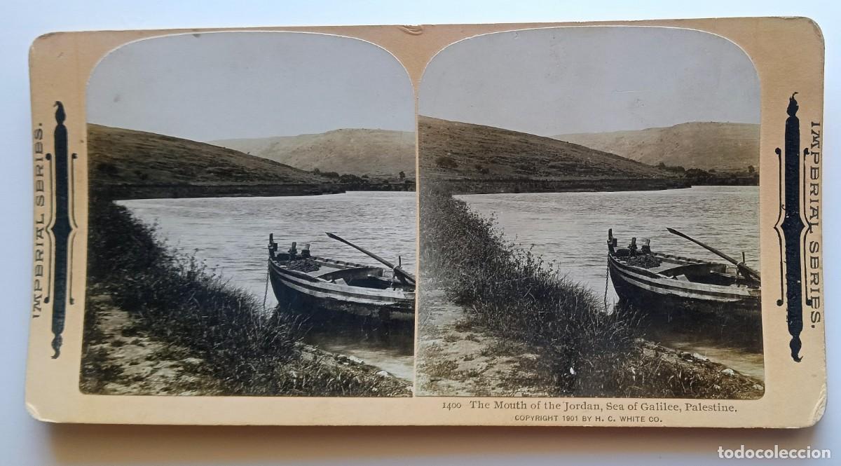 Fotograf&iacute;a antigua: PALESTINA ANTIGUA ESTEREOSCOPICA DE IMPERIAL SERIES FORMATO 9 X 18 cm.