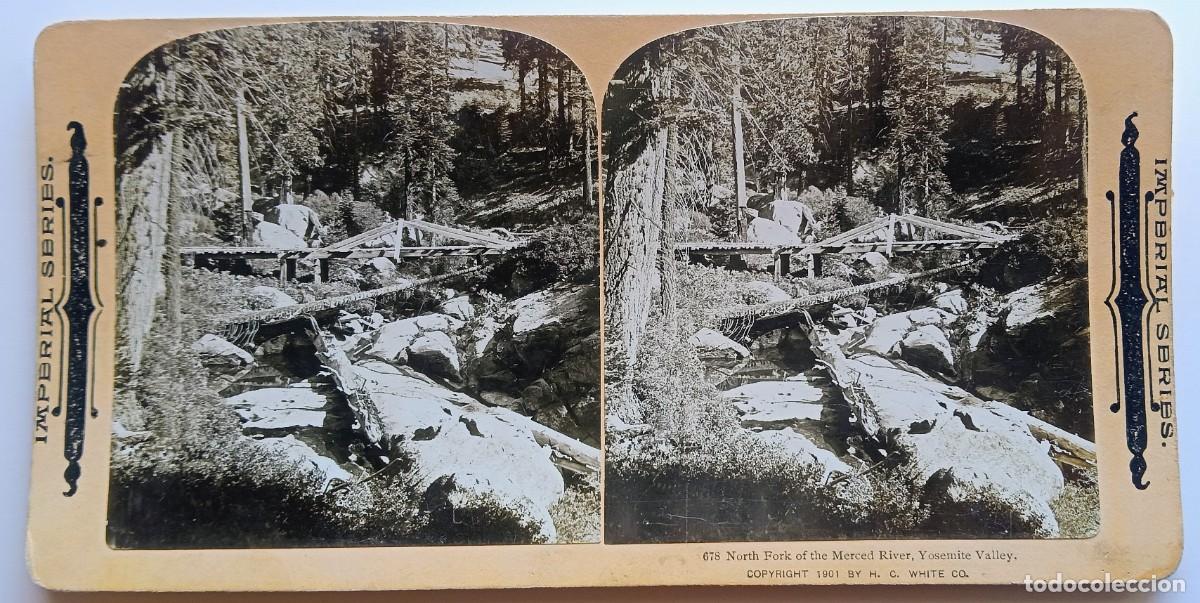 Fotograf&iacute;a antigua: LOTE DE 2 ANTIGUAS ESTEREOSCOPICAS DE IMPERIAL SERIES FORMATO 9 X 18 cm.