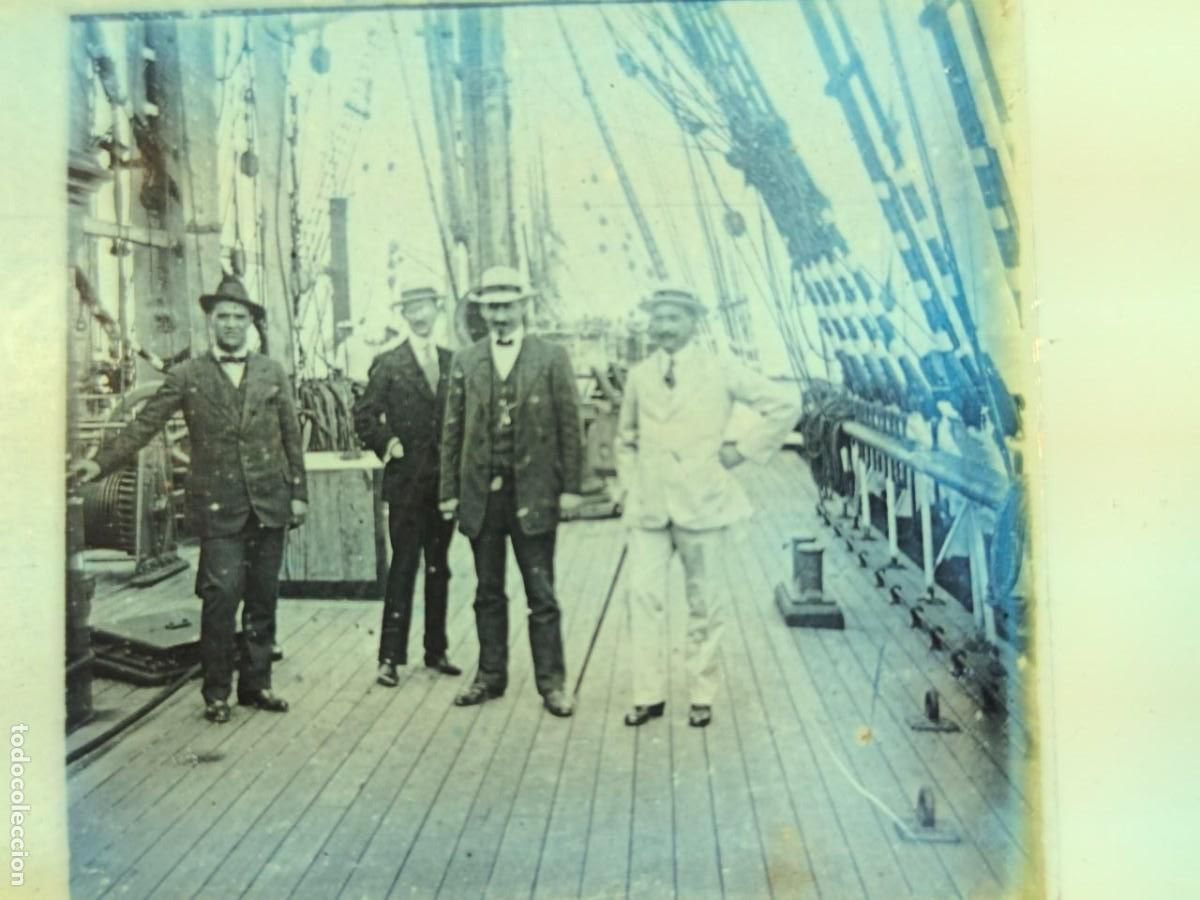 Fotograf&iacute;a antigua: 14 PLACAS CRISTAL ESTEREOSCOPICAS POSITIVAS, BARCOS - CANARIAS. ETC C. 1900