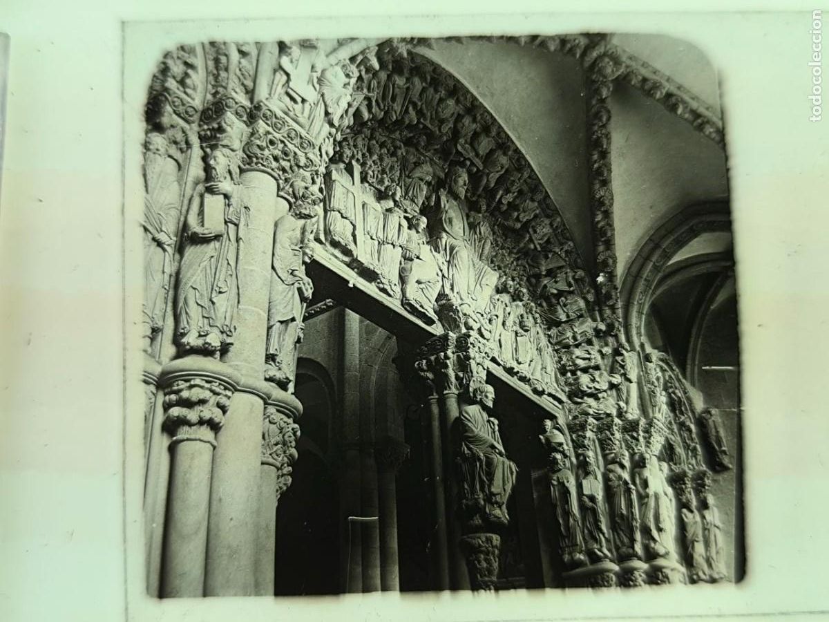 Photographie ancienne: 10 PLACAS CRISTAL ESTEREOSCOPICAS POSITIVAS, MONUMENTOS SANTIAGO RUINAS. ETC C. 1900