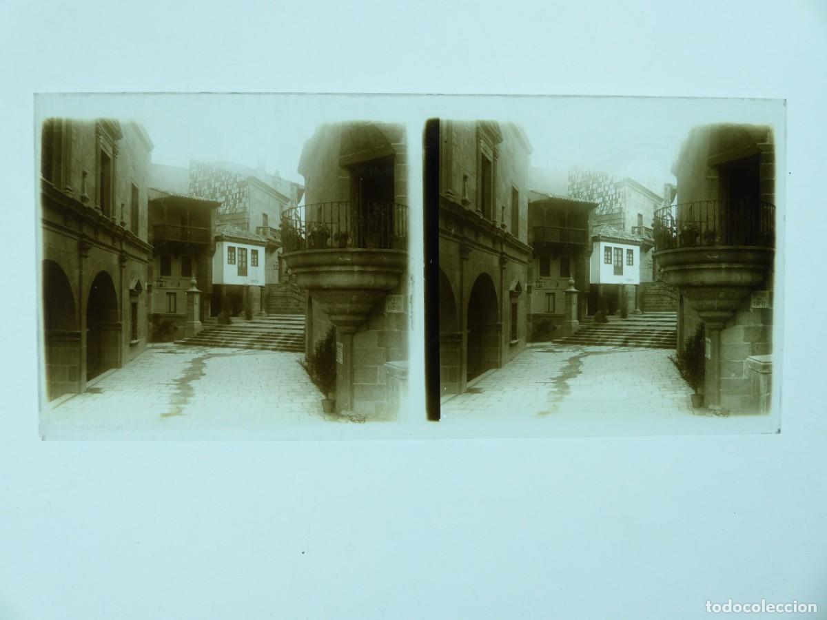 Alte Fotografie: TERUEL - VISTA - ANTIGUA PLACA DE CRISTAL POSITIVO - A&Ntilde;OS 1900-1910