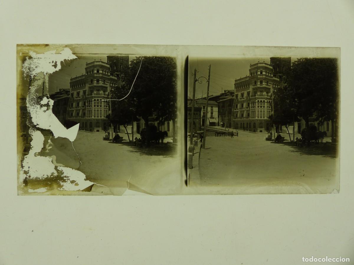 Fotograf&iacute;a antigua: TERUEL - VISTA - ANTIGUA PLACA DE CRISTAL POSITIVO - A&Ntilde;OS 1930-1940