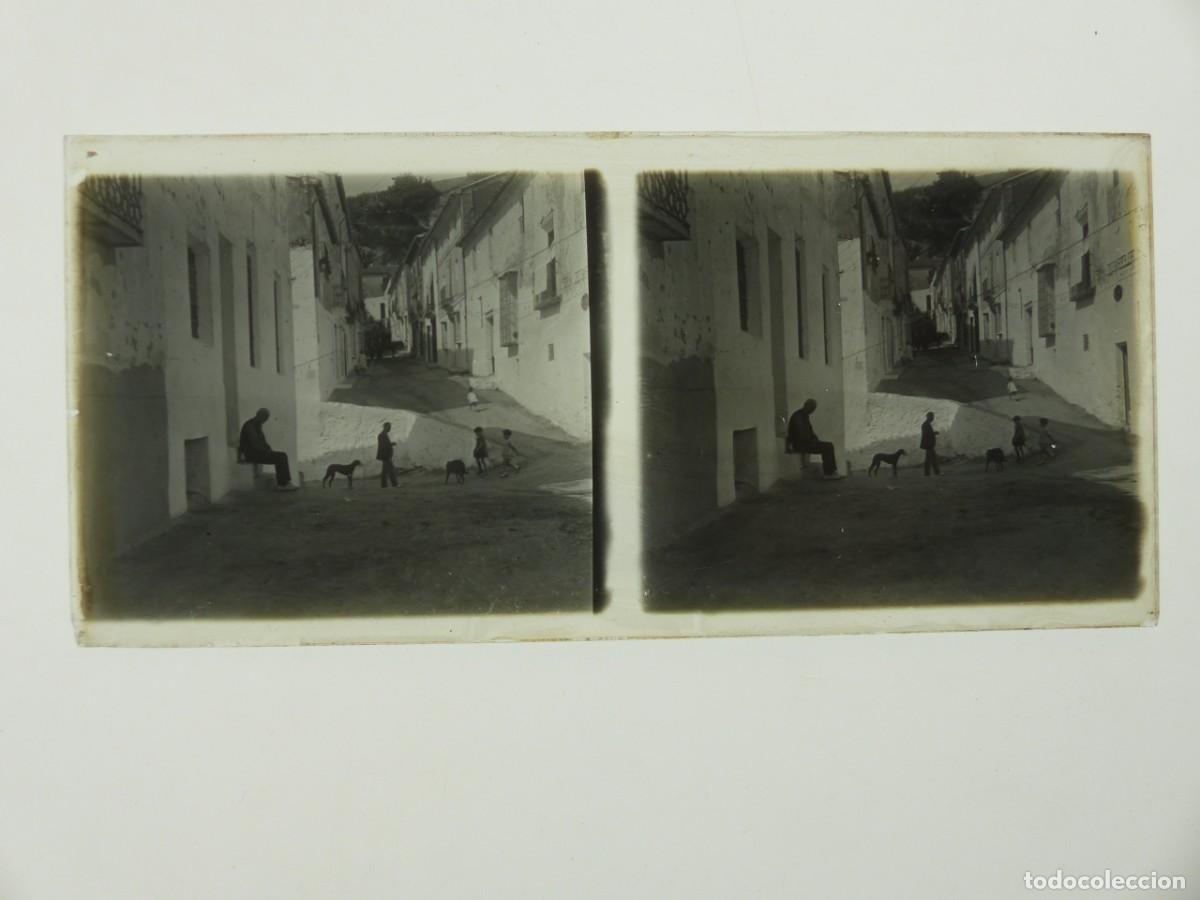 Fotograf&iacute;a antigua: BRONCHALES, TERUEL - VISTA - ANTIGUA PLACA DE CRISTAL POSITIVO - A&Ntilde;OS 1900-1910