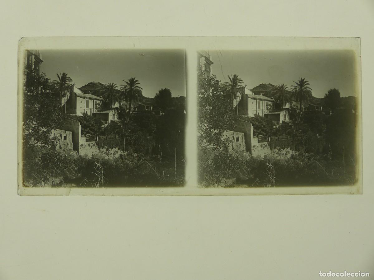 Fotograf&iacute;a antigua: BRONCHALES, TERUEL - VISTA - ANTIGUA PLACA DE CRISTAL POSITIVO - A&Ntilde;OS 1900-1910
