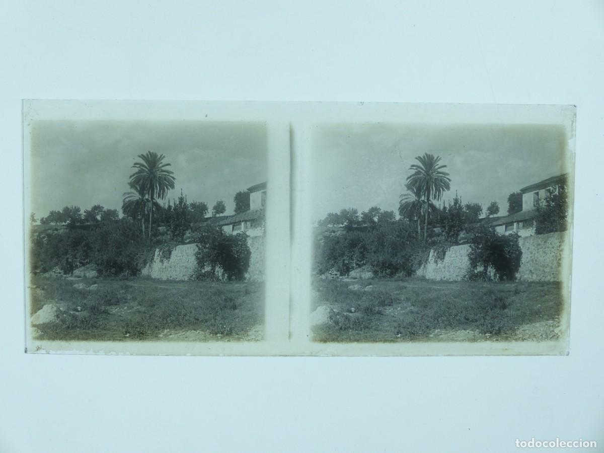 Fotograf&iacute;a antigua: BRONCHALES, TERUEL - VISTA - ANTIGUA PLACA DE CRISTAL POSITIVO - A&Ntilde;OS 1900-1910