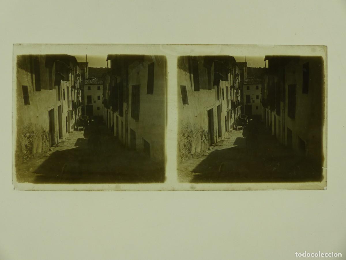 Fotograf&iacute;a antigua: BRONCHALES, TERUEL - VISTA - ANTIGUA PLACA DE CRISTAL POSITIVO - A&Ntilde;OS 1900-1910