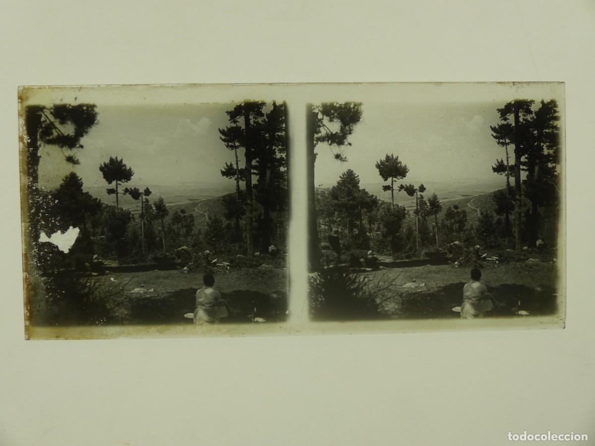 Fotograf&iacute;a antigua: BRONCHALES, TERUEL - VISTA - ANTIGUA PLACA DE CRISTAL POSITIVO - A&Ntilde;OS 1900-1910
