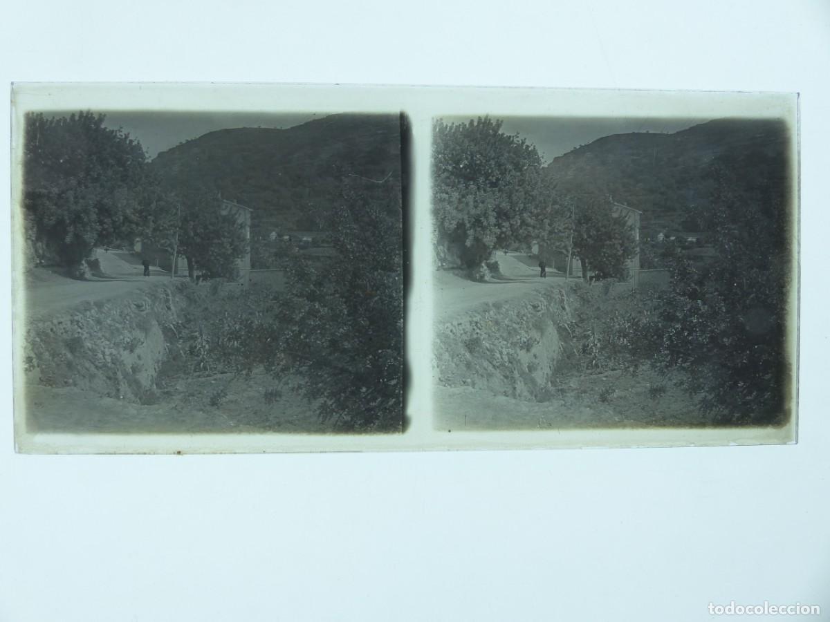 Fotograf&iacute;a antigua: BRONCHALES, TERUEL - VISTA - ANTIGUA PLACA DE CRISTAL POSITIVO - A&Ntilde;OS 1900-1910