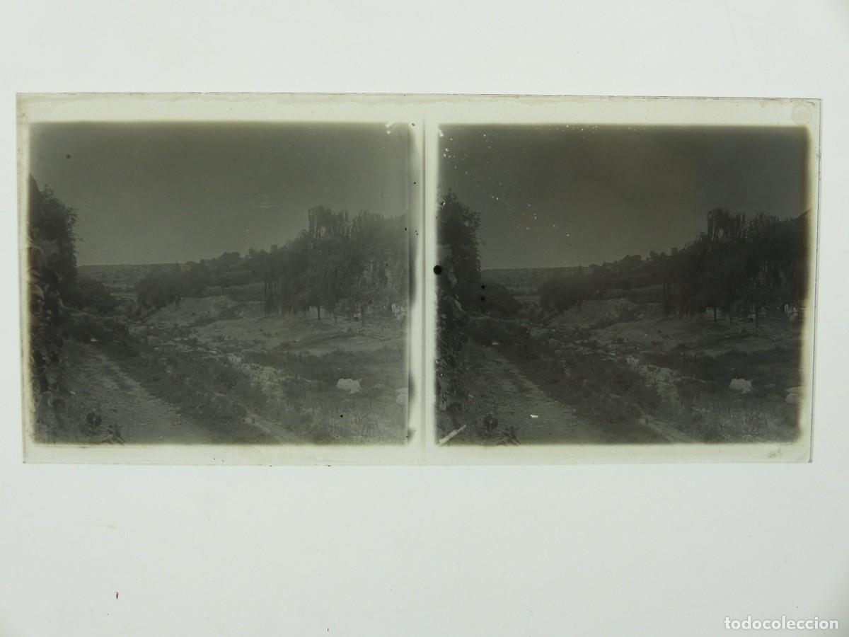 Fotograf&iacute;a antigua: BRONCHALES, TERUEL - VISTA - ANTIGUA PLACA DE CRISTAL POSITIVO - A&Ntilde;OS 1900-1910
