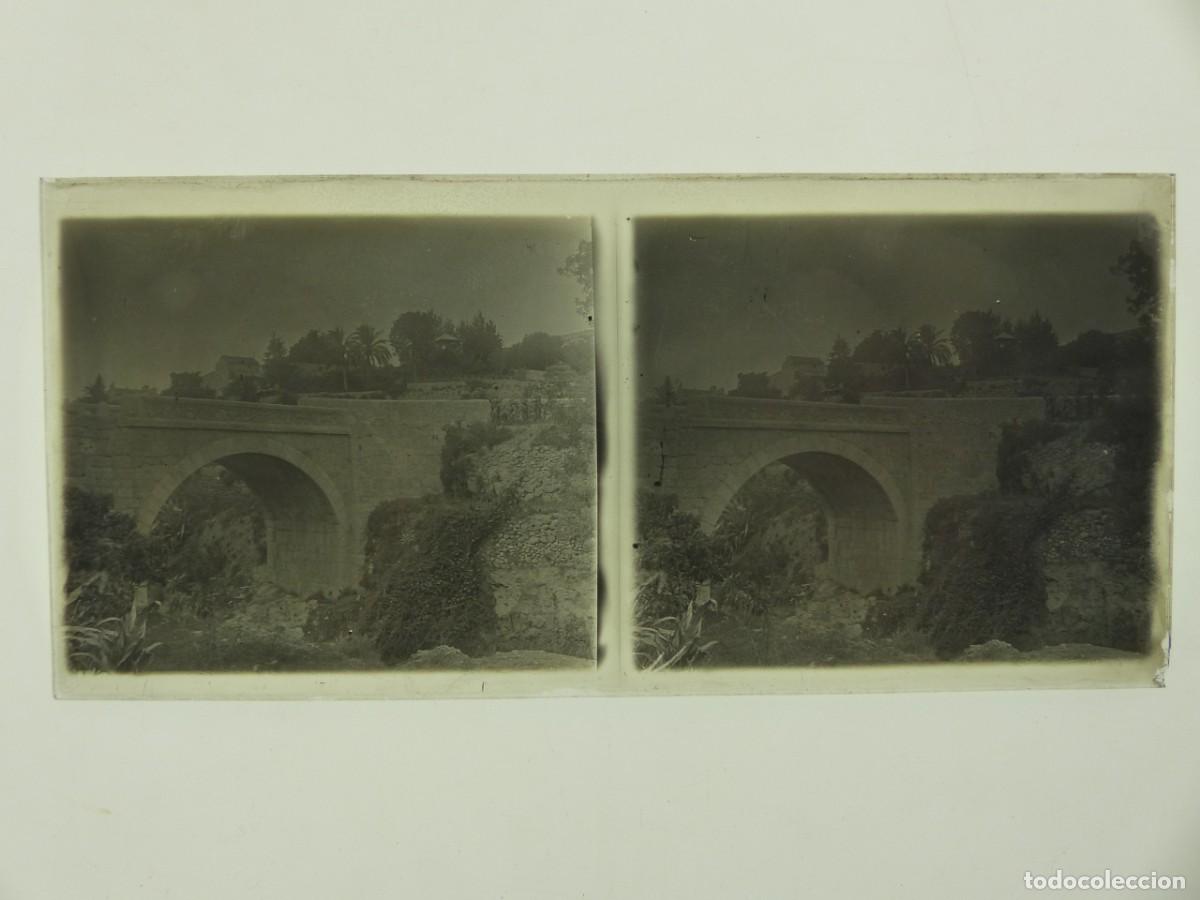 Fotograf&iacute;a antigua: BRONCHALES, TERUEL - VISTA - ANTIGUA PLACA DE CRISTAL POSITIVO - A&Ntilde;OS 1900-1910