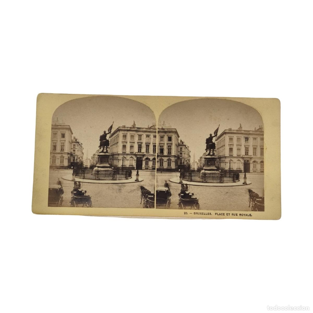 Foto Estereoscópica Antigua. Castillo de Chenonceau Francia Château de Chenon...
