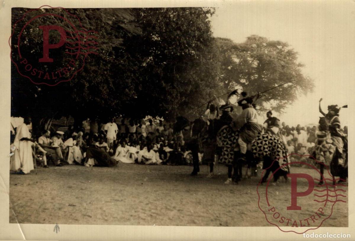Fotograf&iacute;a antigua: AFRICA. BINDER. TCHAD. COMTE HENRI DE MANDUIT GOVERNEUR DU TCHAD. 18X13CM