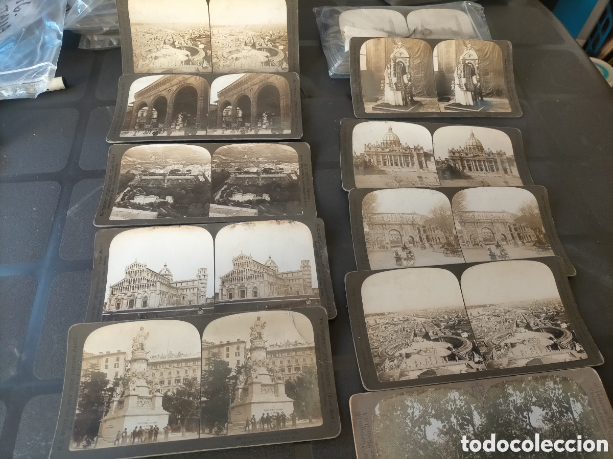 Fotograf&iacute;a antigua: Lotes de estetosc&oacute;pica Italia 10