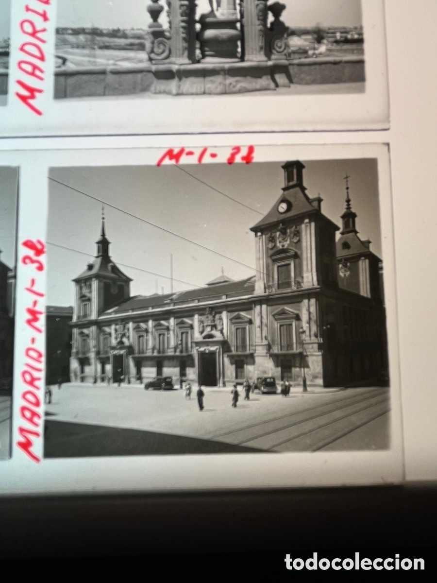 Fotograf&iacute;a antigua: Estereosc&oacute;pica vista de Madrid . C.1930&rsquo;s