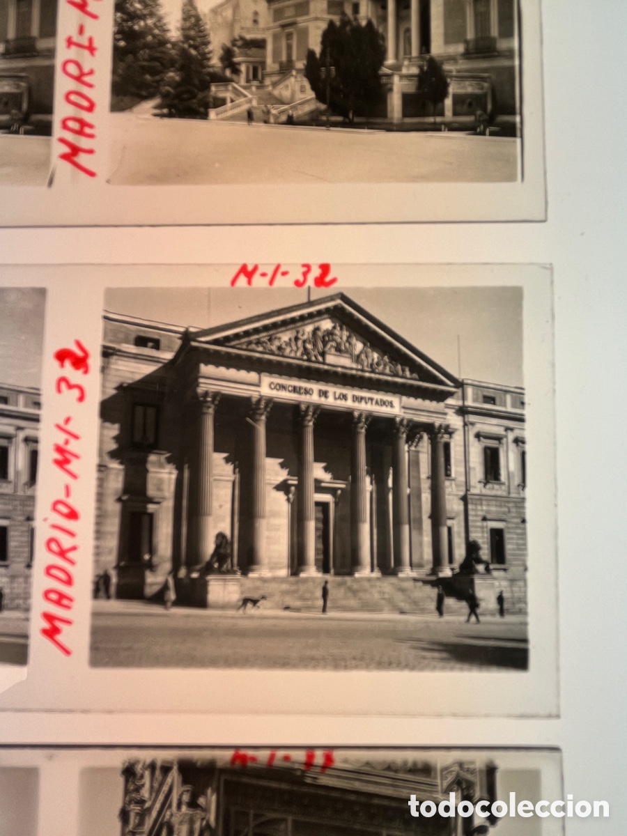 Fotograf&iacute;a antigua: Estereosc&oacute;pica positiva Congreso de los Diputados. C.1930&rsquo;s