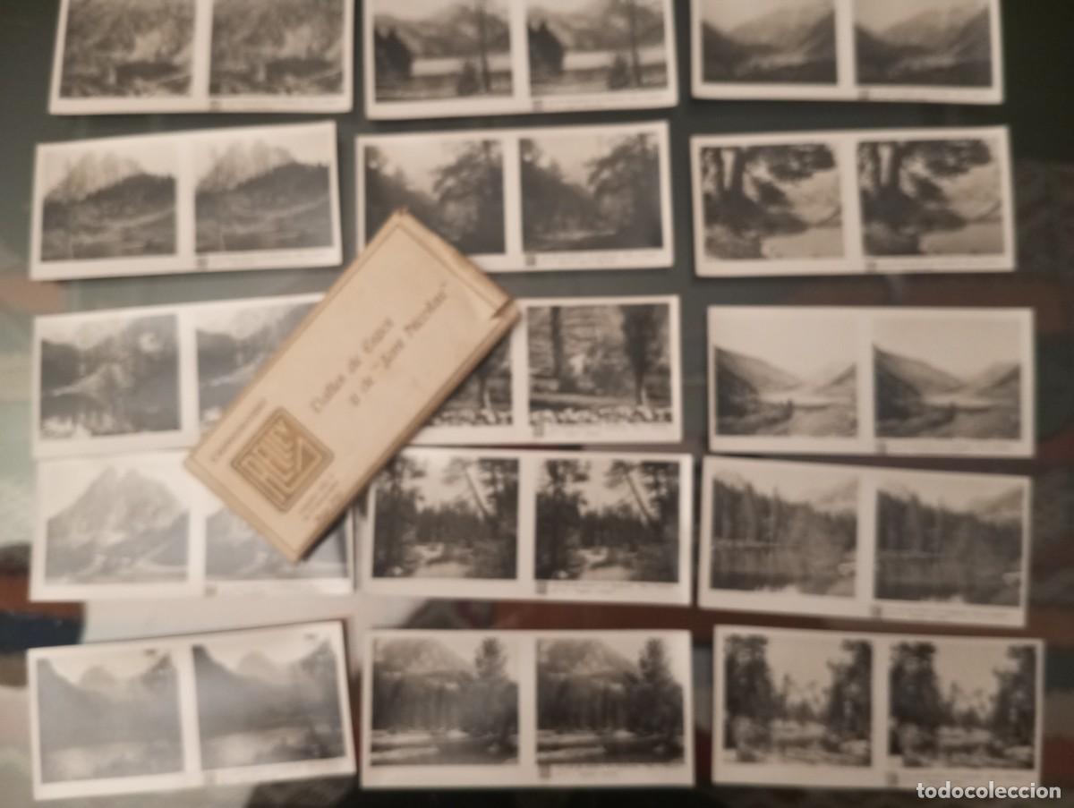 Fotograf&iacute;a antigua: Vistas estereoscopicas. N&uacute;m. 6 Valles d Espot y San Nicolau. 15 fotograf&iacute;as. Estereoscopia RELLEV