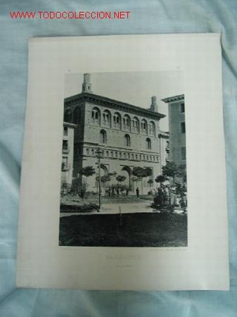 Fotografia antiga: FOTOTIPIA ZARAGOZA