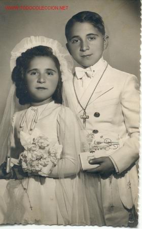 Antique Photography: NI&Ntilde;OS 1&ordf; Comuni&oacute;n