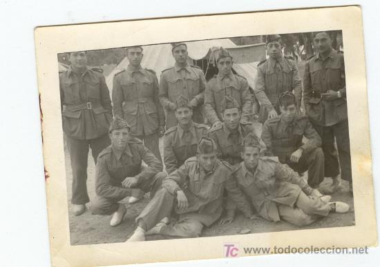 Fotograf&iacute;a antigua: Foto de soldados