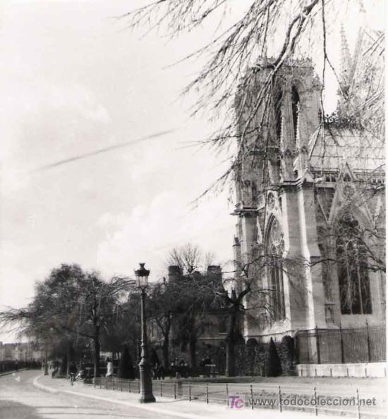 Fotograf&iacute;a antigua: Notre Dame de Par&iacute;s?  - 1972