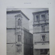 Fotografía antigua: PALACIO DE LOS GUZMAN (LEON) - FOTOGRAFIA VINCENT, BREAL ET CIE. PARIS - 1928