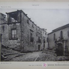 Fotografía antigua: UNA CALLE DE SEPULVEDA (SEGOVIA)- VINCENT, BREAL ET CIE. PARIS - 1928