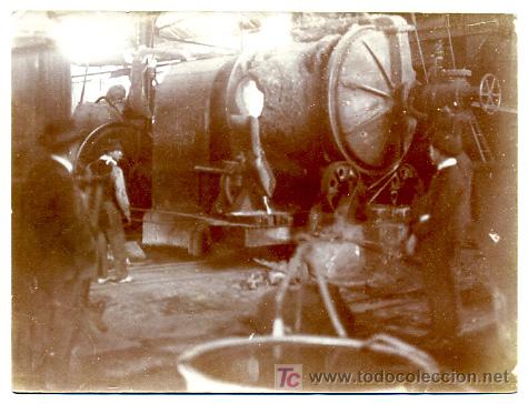 Fotograf&iacute;a antigua: FOTO DESCARGA DEL CONVERTIDOR EN CERRO MARIANO, NO SE LEE MUY BIEN , CUBA . F316