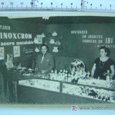 Fotografia antica: FOTOGRAFIA CON PUBLICIDAD DE INOXCROM