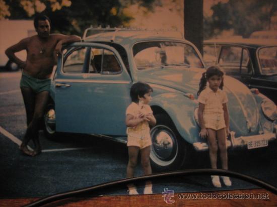Fotograf&iacute;a antigua: ANTIGUA FOTOGRAFIA ESCARABAJO 1973
